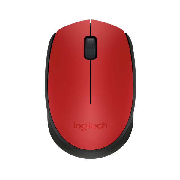 Logitech M171 Red-K USB 1000 DPI Rojo