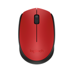 Logitech M171 Red-K USB 1000 DPI Rojo