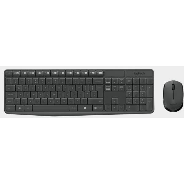Teclado Y Mouse Logitech Wireless Mk235 P/n:920-007917 Portugues