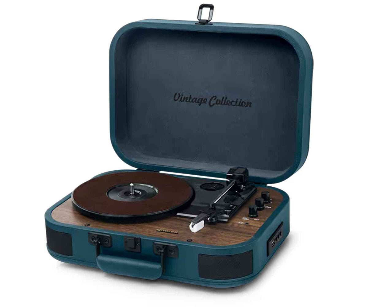 Muse Mt-201 Ob Blue / Tocadiscos Con Altavoces