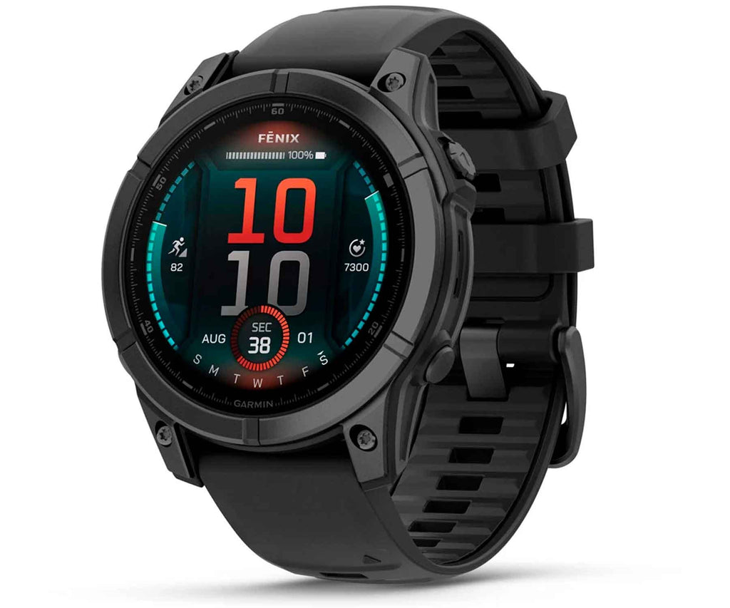 Garmin Fenix E Slate Gray Y Correa Negra / Smartwatch 47mm