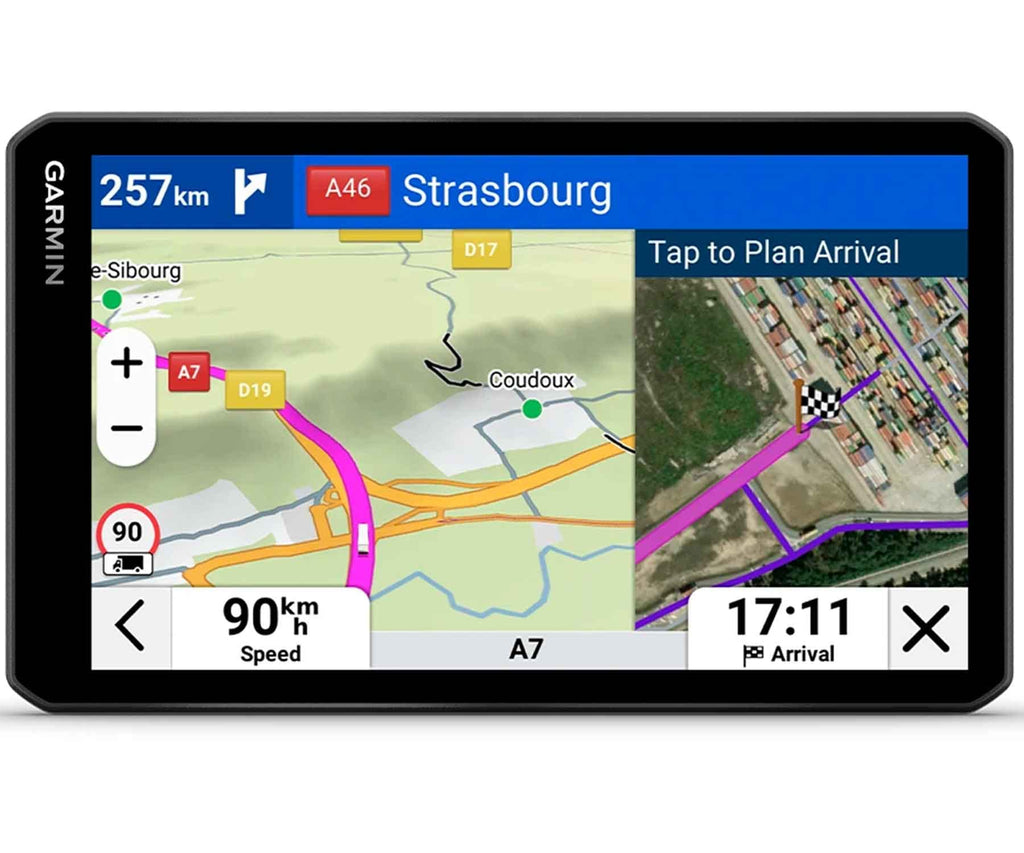 Garmin Dezl Lgv720 / Navegador Gps Para Camiones 7" Con Mapas De Europa