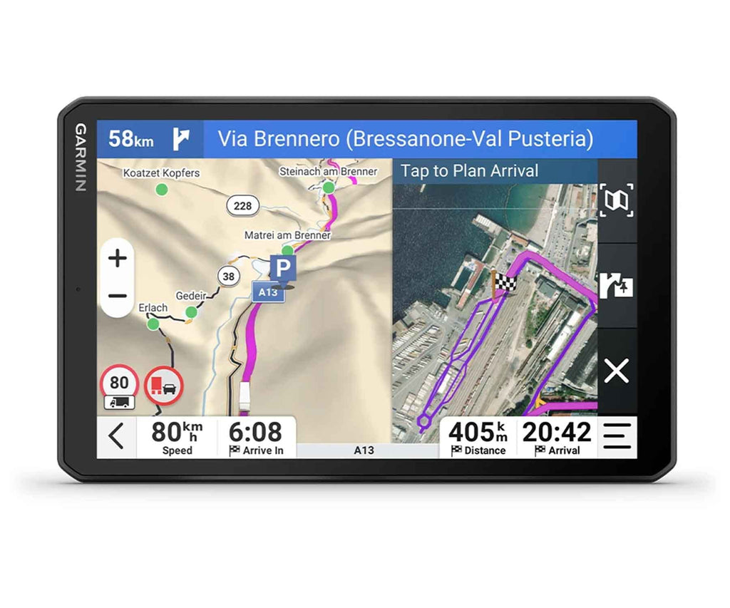 Garmin Dezl Lgv820 / Navegador Gps Para Camiones 8" Con Mapas De Europa