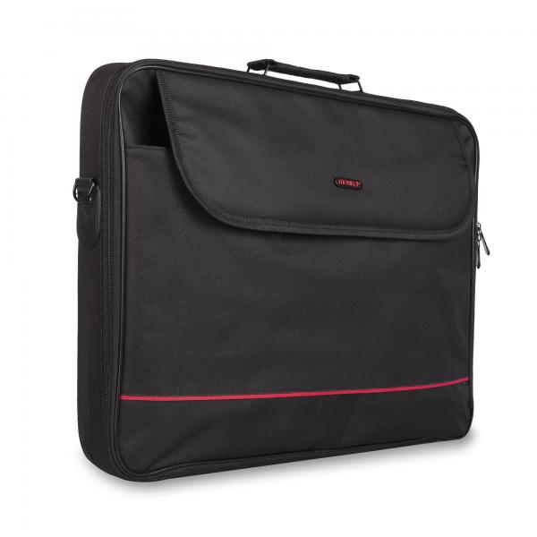 Maletín para Portátil NGS Passenger PASSENGER - 16"  Poliéster Negro/Rojo