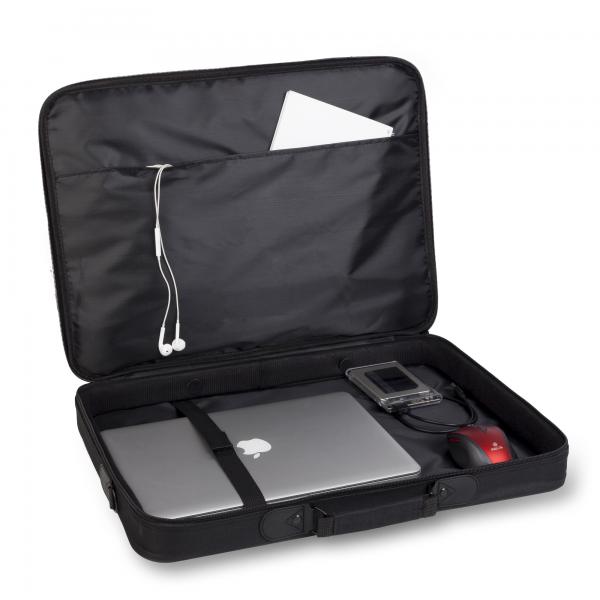 Maletín para Portátil NGS Passenger PASSENGER - 16"  Poliéster Negro/Rojo