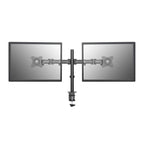 Soporte Doble Pantalla Equip 13 Pulgadas - 27 Pulgadas Inclinable Giratorio 360 Max 8 Kg Vesa Max 100x100
