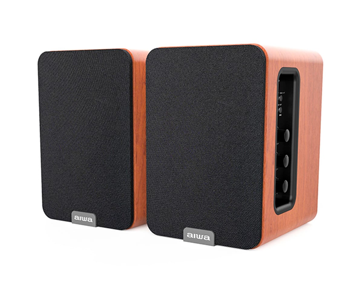 Aiwa Sp-a200 Madera / 50w / Sistema De Altavoces De Alta Fidelidad