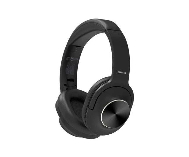 Aiwa Hst-220bt Black / Auriculares Onear Inalámbricos Hover Image