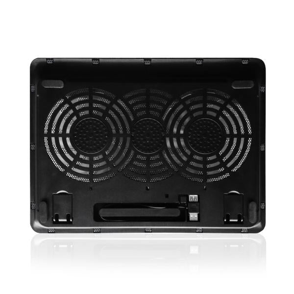 Soporte - Base Refrigeracion Para Ordenador Portatil Ewent Ew1256 - 2 Ventiladores - Hasta 17 Pulgadas