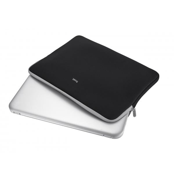 Funda De Portatil 15.6" Trust Primo Sleeve- Para Portatiles De 15.6" - Color Negro 21248