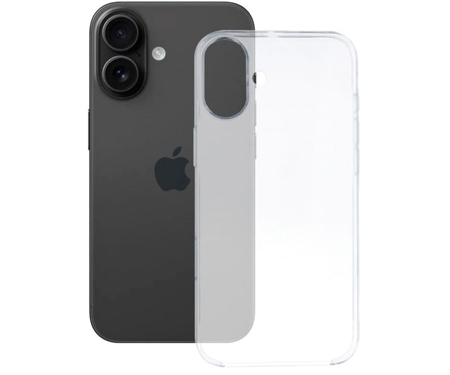Ksix Trasera De Silicona Transparente / Apple Iphone 16 Hover Image