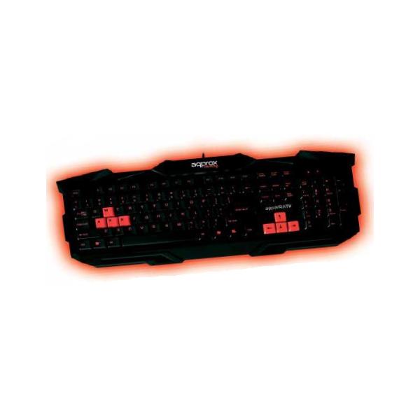 Teclado Approx Gaming Appwrath Altura Teclas Optomizadas8 Teclas Gaming