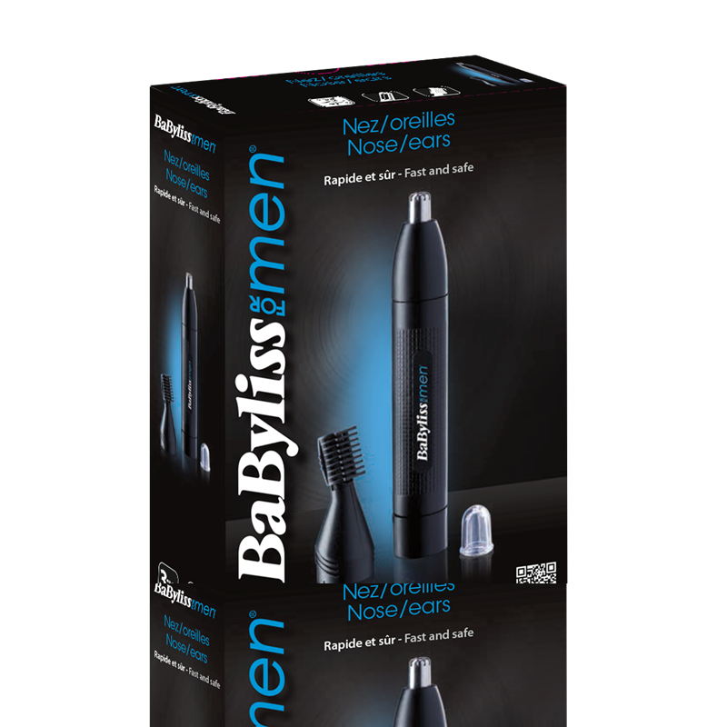BaByliss E652E depiladora de precisión Negro