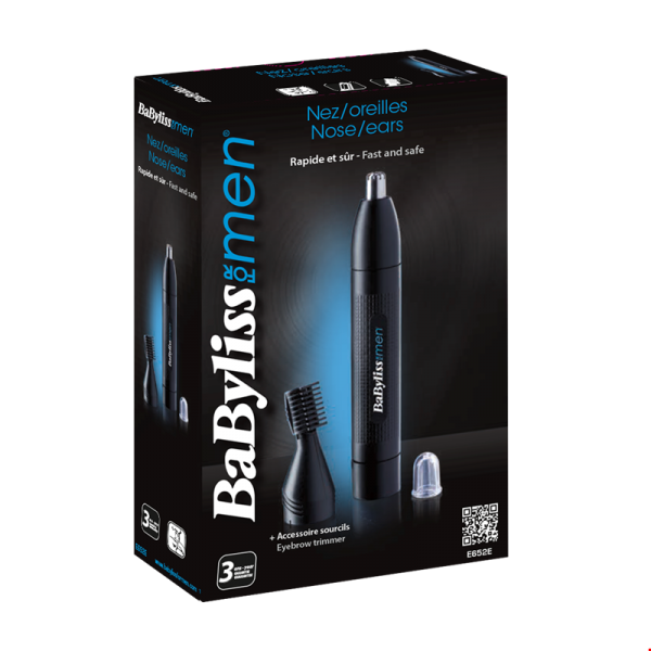 BaByliss E652E depiladora de precisión Negro Main Image