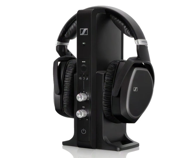 Sennheiser Rs 195 Black / Auriculares Onear Inalámbricos Rf Hover Image