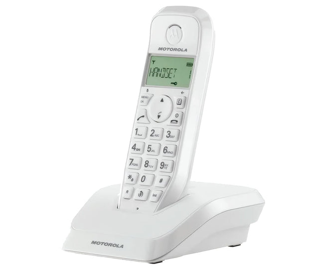 Motorola S1201 Blanco / Teléfono Inalámbrico Hover Image