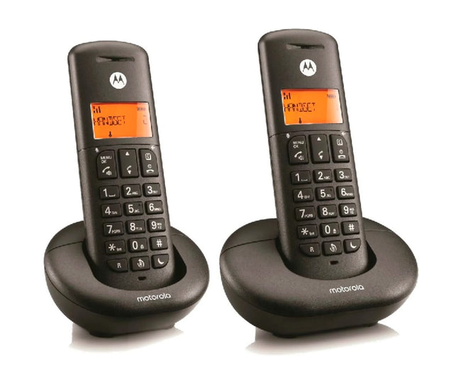 Motorola Duo E202 Black / Teléfonos Inalámbricos Hover Image
