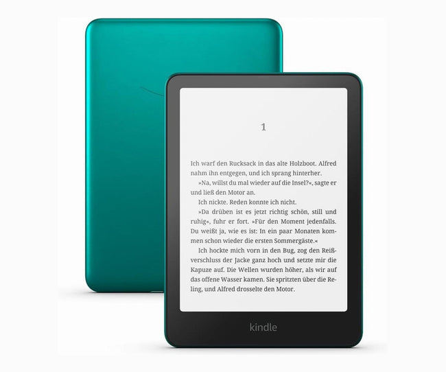 Amazon Kindle Paperwhite Signature Edition Lector De E-book Pantalla Táctil 32 Gb Wifi Verde, Metálico Hover Image