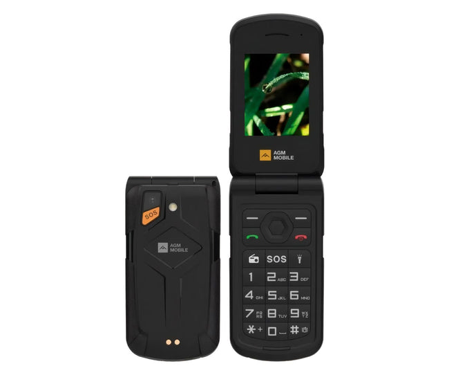 Agm M10 Flip 4g Black / Rugerizado / Móvil 2.4" Hover Image