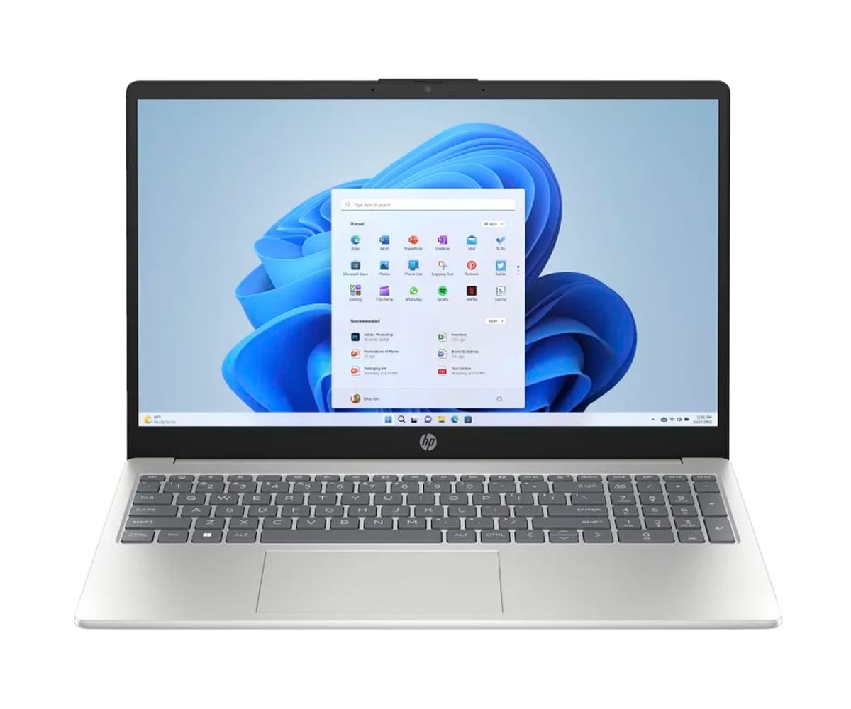 Hp Laptop 15-fc0130ns Silver / 15.6" Full Hd / Amd Ryzen 7 / 8 Gb Ddr4-3200 / 512 Gb Pcie Nvme M.2 / Windows 11 Home