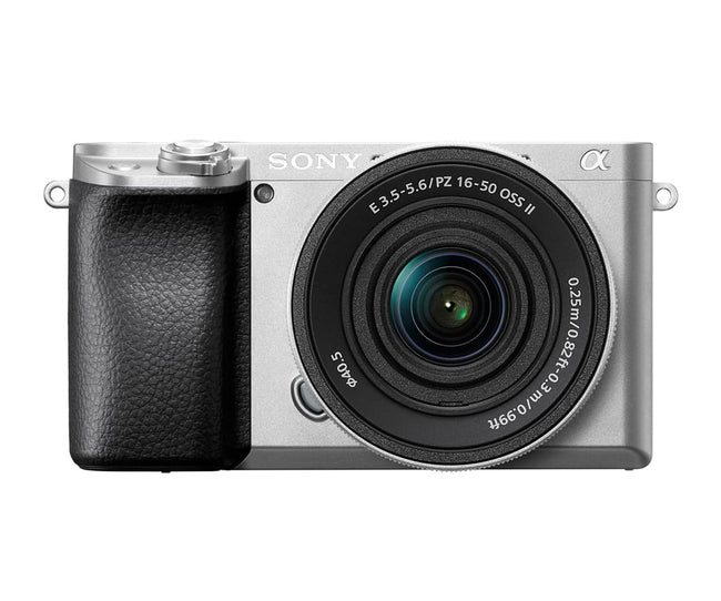 Sony Alpha 6100 Plata / Cuerpo De Cámara + Objetivo Zoom Motorizado De 16-50 Mm Hover Image