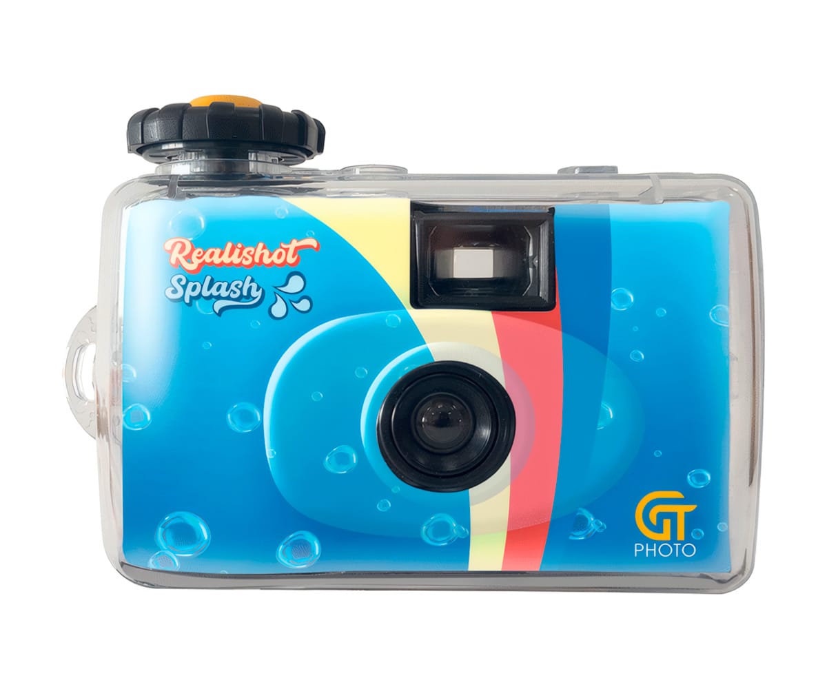 Gt Photo Realisthot Splash - 27 Exposiciones En Color / Cámara Desechable Sumergible