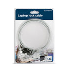 Cable de seguridad Lk-k-01 Gembird para portatil con llave