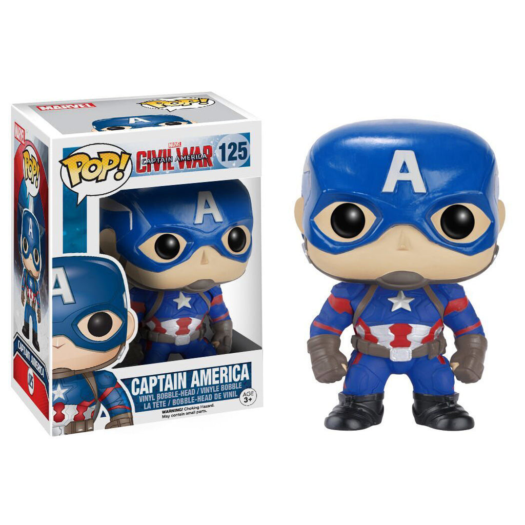 FUNKO POP Capitan America 125 - Civil War - 849803072230