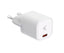 Ksix Gan Usb-c Blanco / Cargador De Pared Mini 30w