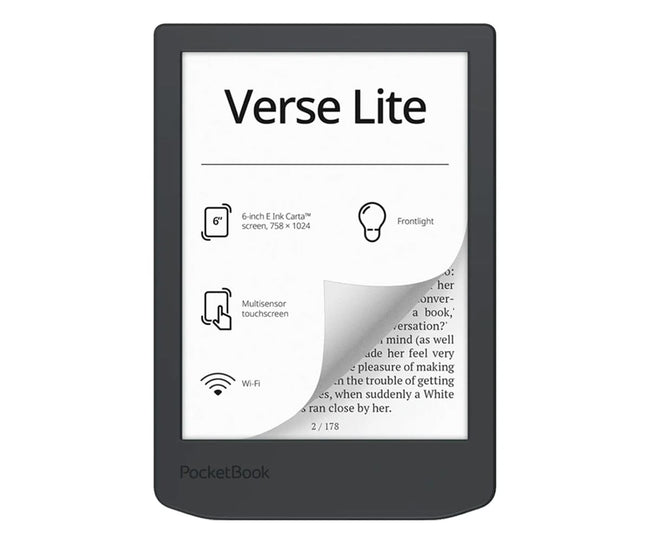 Pocketbook Verse Lite Midnight Grey / Lector De Libros Electrónicos 6" 8gb Hover Image