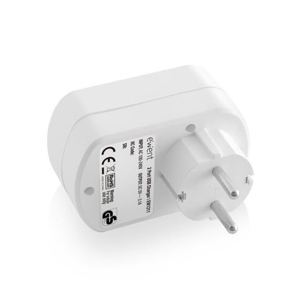 Cargador Usb Ewent 2 Puertos 155W