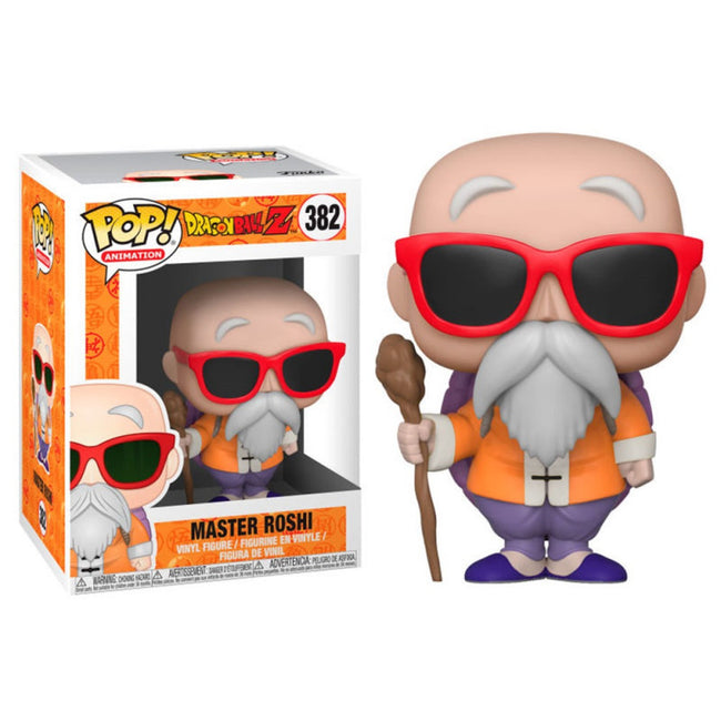 Figura Funko Pop Dragonball Z Gohan Master Roshi With Staff Hover Image