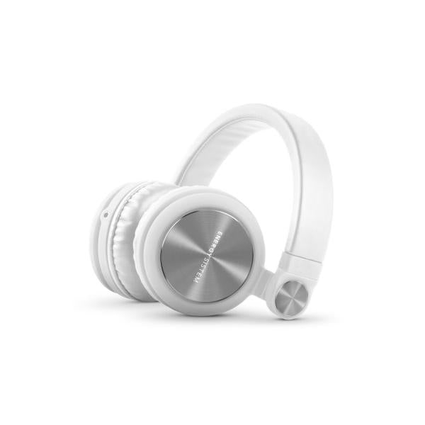 Energy Headphones DJ2 Blanco Mic con micrófono Auriculares Main Image