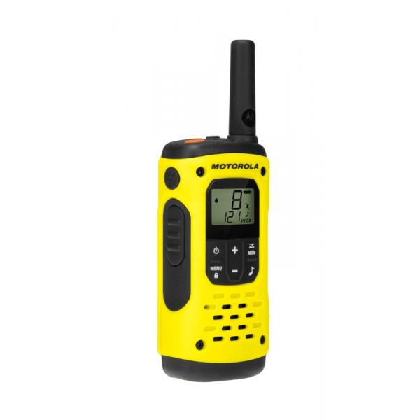 Motorola Talkabout T92 H2O two-way radios 16 canales 446.00625 - 446.19375 MHz Negro, Amarillo