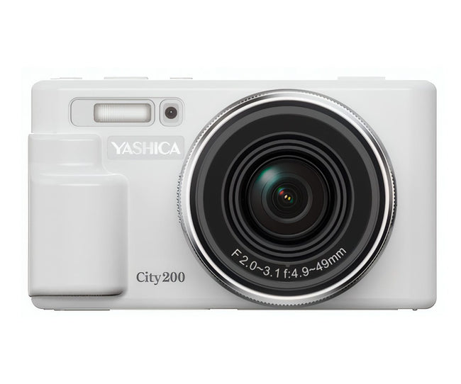 Yashica City 200 White / Cámara Compacta Hover Image