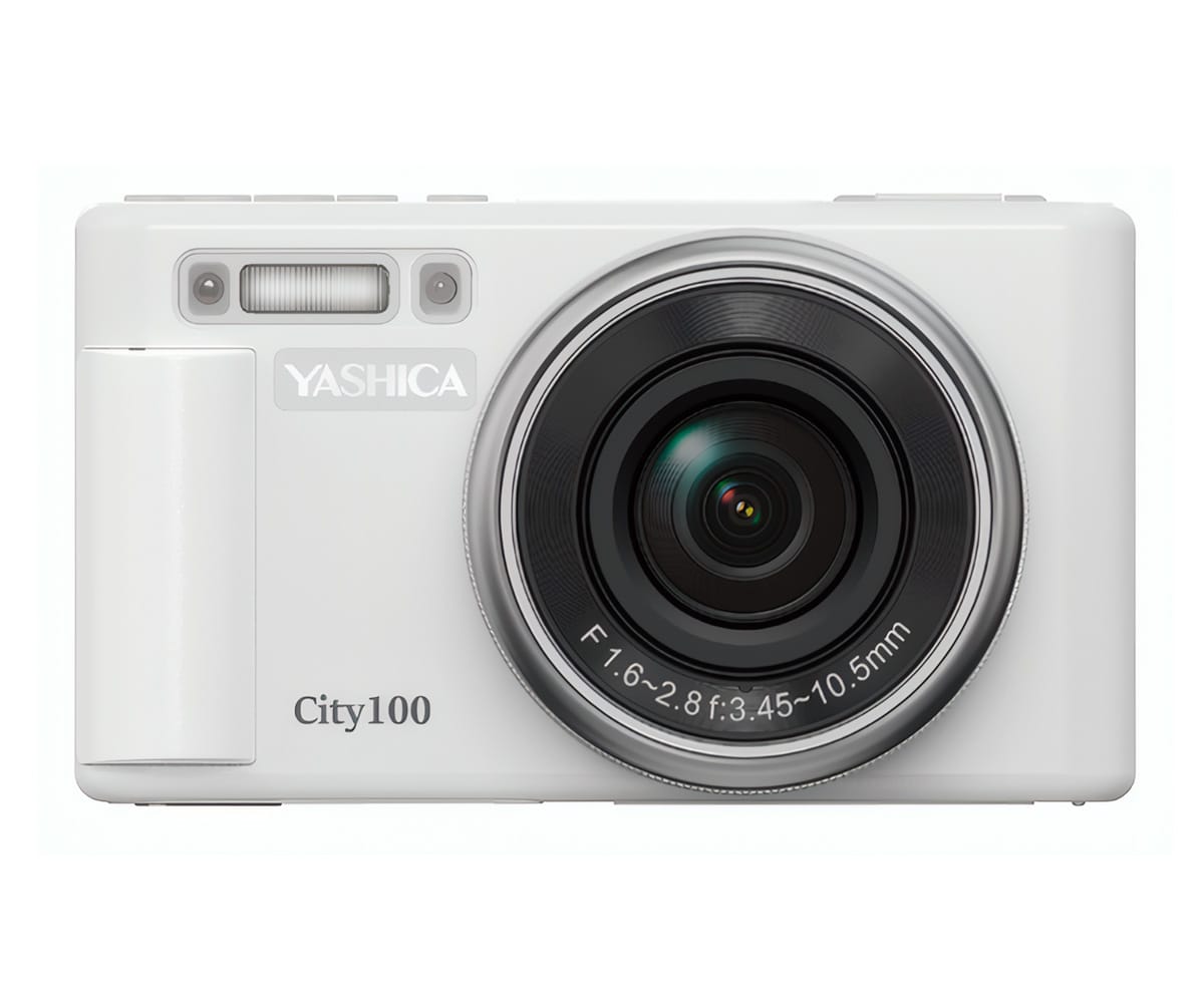 Yashica City 100 White / Cámara Compacta