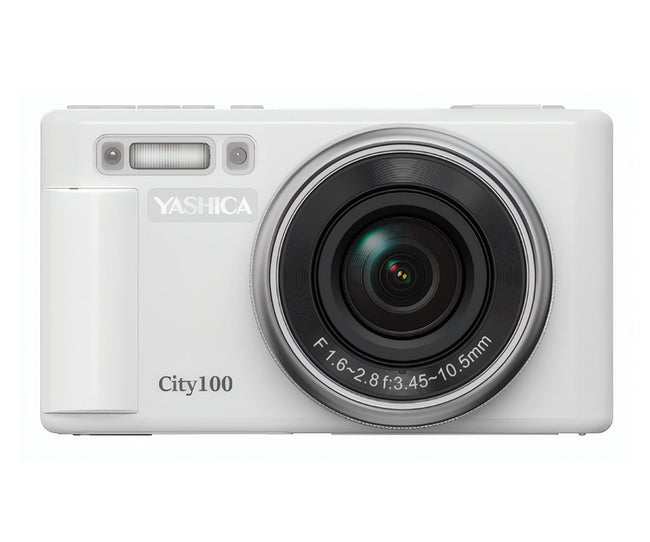 Yashica City 100 White / Cámara Compacta Hover Image