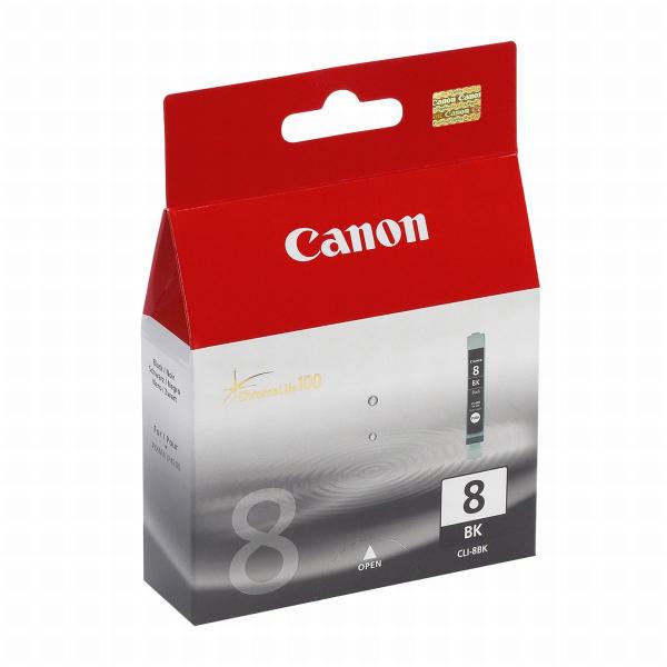 Cartucho Tinta Canon Cli 8bk Negro 13ml Pixma 4200 - 5200 - Mp500 - 800