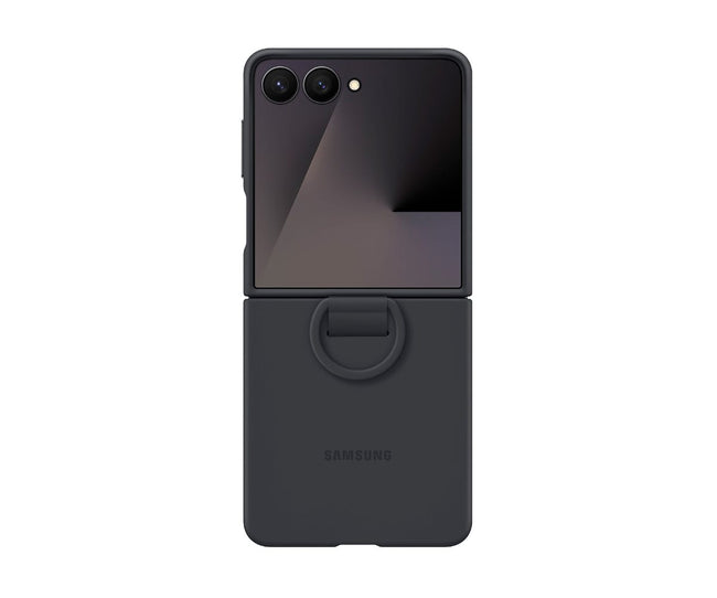 Samsung Funda Trasera De Silicona Negro / Samsung Z Flip7 Hover Image