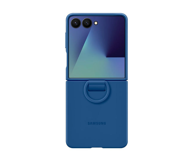 Samsung Funda Trasera De Silicona Azul / Samsung Z Flip7 Hover Image