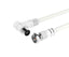 Jc Nb1499 Blanco / 5 M Cable De Video (coaxial) / 9.5mm / Macho A Macho