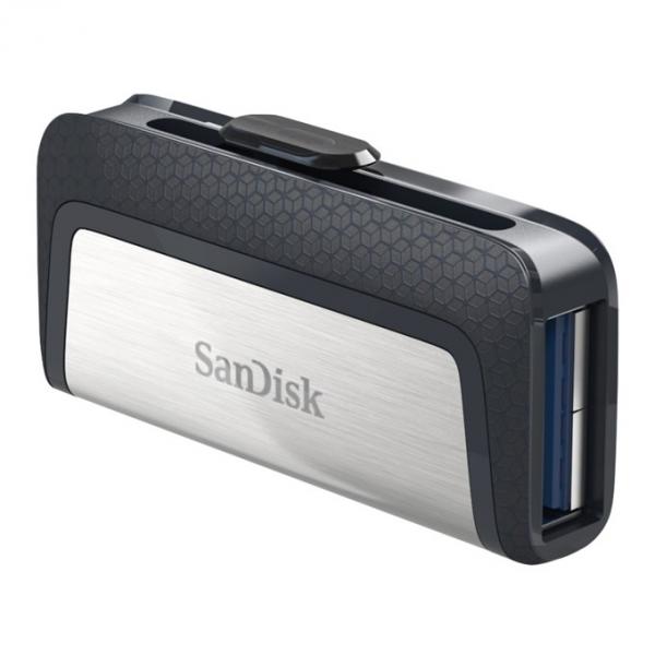 Pendrive SANDISK Ultra 64GB Dual Drive SDDDC2-064G-G46 - 64GB  USB-C  Gris/Negro