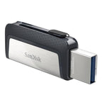 Pendrive SANDISK Ultra 64GB Dual Drive SDDDC2-064G-G46 - 64GB  USB-C  Gris/Negro