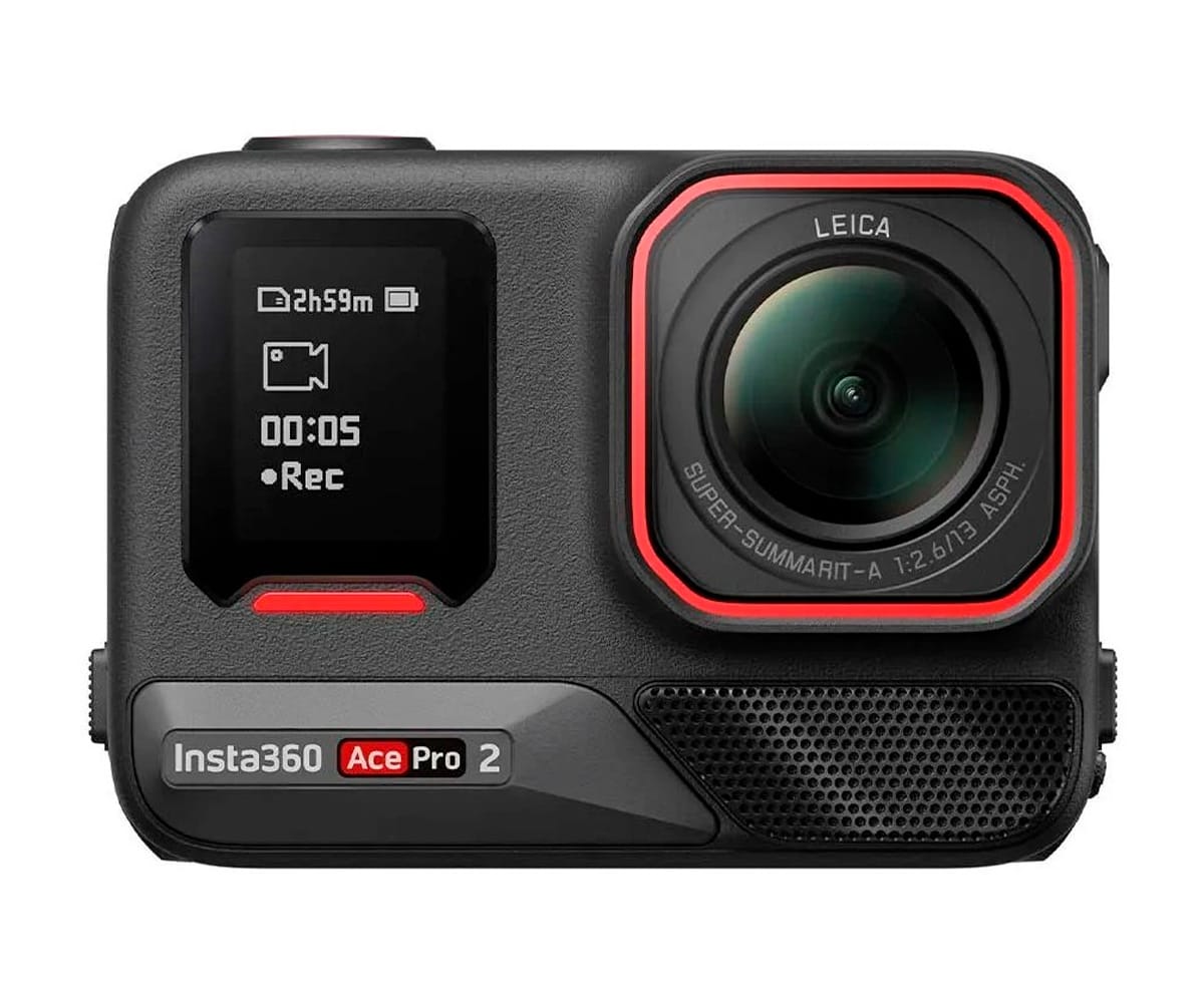 Insta360 Acepro 2 Black / Pack Cámara De Acción 8k Con Ia + 2 Baterías