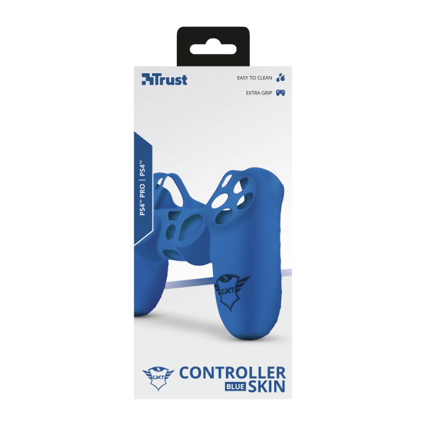 Funda de silicona Trust Silicone Skin Blue Gxt-744b Playstation 4 PS4
