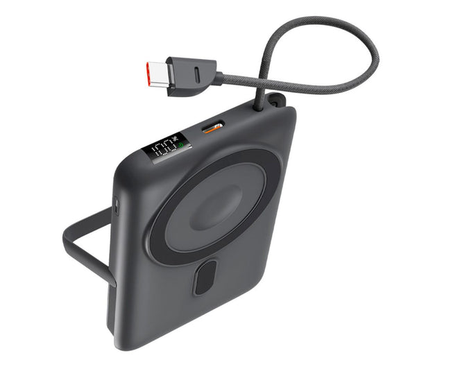Ksix Bpb10pd22intsg Gris / Powerbank 10.000 Mah / Compatible Carga Magnética Apple Y Applewatch Hover Image