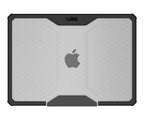 Uag Funda Plyo Hielo/negro / Apple Macbook Air De 13" (m2/m3/m4) (2022-2025)