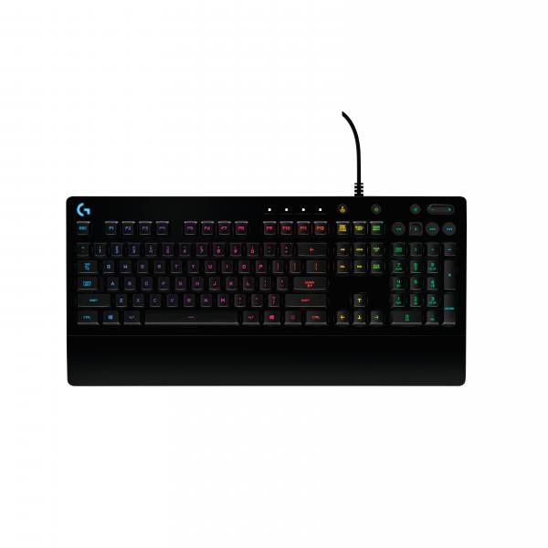 Teclado Logitech G213 Prodigy Gaming Rgb Mech-dome Resistente Liquidos Multimedia Controles Negro Main Image