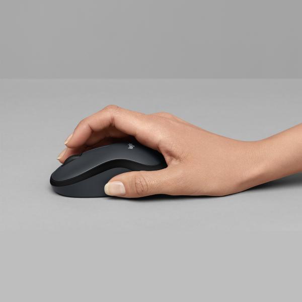 Mouse Logitech Wireless M220 Silent (noise Reduction) Color Black P/n:910-004878