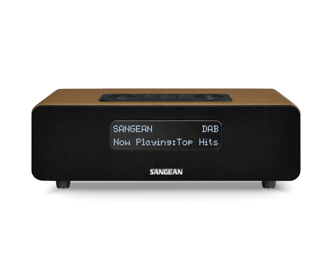 Sangean Ddr-36 Bt Brown / Radio Con Sintonización Digital De Sobremesa Dab+ / Fm-rds / Bluetooth / Entrada Auxiliar Hover Image